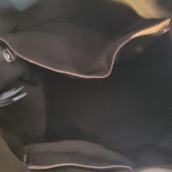 NWOT CREAM DANIER LEATHER STUDDED BAG - Picture 4 of 9